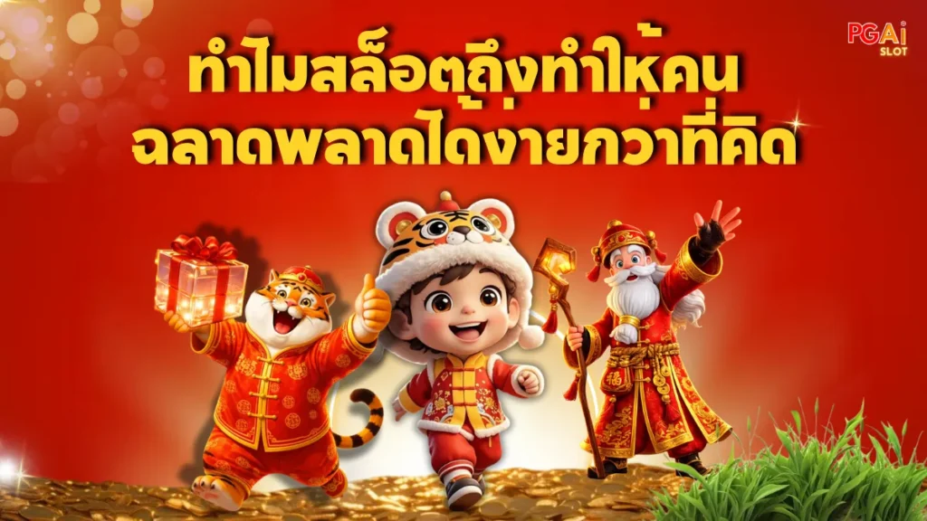 ทำไมสล็อตถึงทำให้คนฉลาดพลาดได้ง่ายกว่าที่คิด